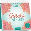 Ars Edition GmbH Geburtstagskalender-Postkartenkalender Glücksmantras 2027