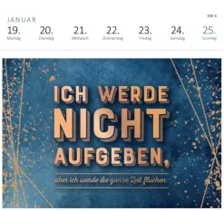 ars edition Postkartenkalender*Postkartenkalender Vergiss Rosen, streu mir Pommes aufs Bett. 2026