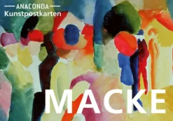 Anaconda Verlag Postkarten*Postkarten-Set August Macke