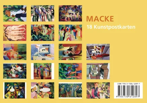 Anaconda Verlag Postkarten*Postkarten-Set August Macke