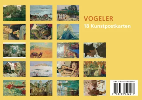 Postkarten-Set Heinrich Vogeler*Anaconda Verlag New