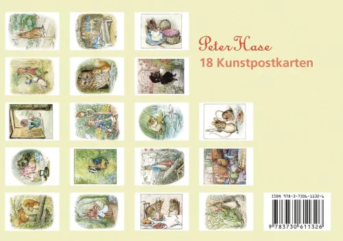 Anaconda Verlag Postkarten-Postkarten-Set Peter Hase