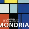 Anaconda Verlag Postkarten-Postkarten-Set Piet Mondrian