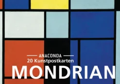 Anaconda Verlag Postkarten-Postkarten-Set Piet Mondrian