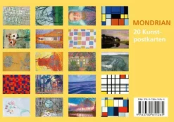 Anaconda Verlag Postkarten-Postkarten-Set Piet Mondrian