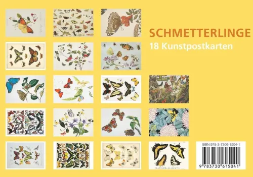 Anaconda Verlag Postkarten*Postkarten-Set Schmetterlinge