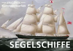 Anaconda Verlag Postkarten-Postkarten-Set Segelschiffe