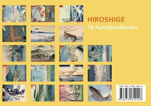 Postkarten-Set William Hiroshige*Anaconda Verlag Clearance