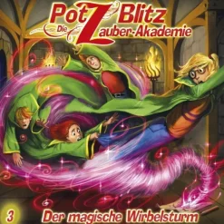 Raute Media Hörspiele·Fantasy-Potz Blitz, Die Zauber-Akademie - Der magische Wirbelsturm, 1 Audio-CD