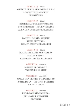 Carl Hanser Verlag Gesellschaft|Sachbücher-Power: Die 48 Gesetze der Macht