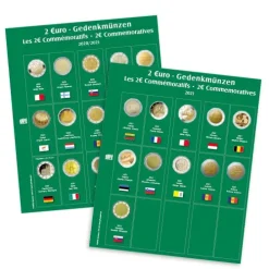 SAFE Schwäbische Albumfab Hobby & Lifestyle*Premium Album für 2 Euro Münzen Band 4