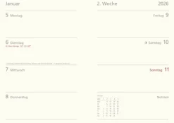 Premium Timer Midi "Morgentau" 2026*Korsch Outlet