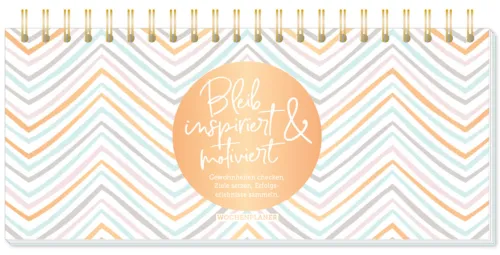 Premium-Wochenplaner "Bleib inspiriert & motiviert"*Grafik Werkstatt Discount