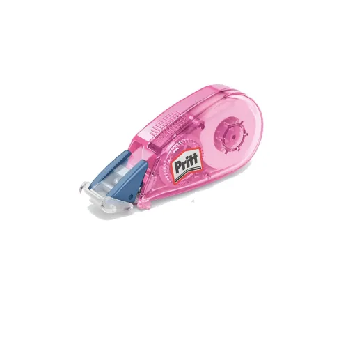 Henkel Klebstoff & Klebebänder-Pritt Kleben Pritt Korrektur Micro Roller, 2 × 5 mm, pink und blau