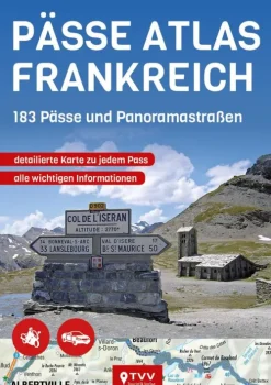 Touristik-Verlag Vellmar Karten & Atlanten*PÄSSE ATLAS FRANKREICH