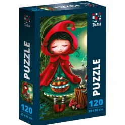 Roter Käfer Puzzles & Puzzlezubehör-Puzzle De.tail Ein Mädchen und der Wolf DT100-11