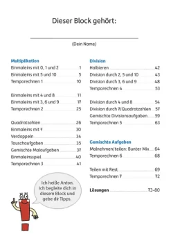 Hauschka Verlag GmbH Grundschule·Mathematik*Quer durch die 2./3. Klasse, Das kleine Einmaleins - A5-Übungsblock