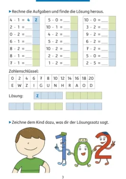 Hauschka Verlag GmbH Grundschule·Mathematik*Quer durch die 2./3. Klasse, Das kleine Einmaleins - A5-Übungsblock