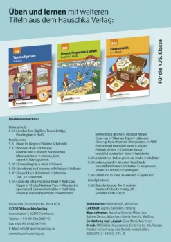 Quer durch die 4. Klasse, Englisch - A5-Übungsblock*Hauschka Verlag GmbH Outlet