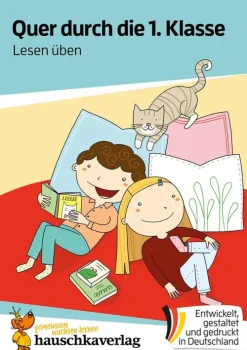 Quer durch die 1. Klasse, Lesen üben - A5-Übungsblock*Hauschka Verlag GmbH Discount