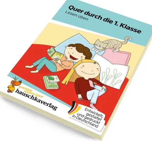 Quer durch die 1. Klasse, Lesen üben - A5-Übungsblock*Hauschka Verlag GmbH Discount