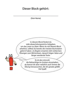 Quer durch die 1. Klasse, Lesen üben - A5-Übungsblock*Hauschka Verlag GmbH Discount
