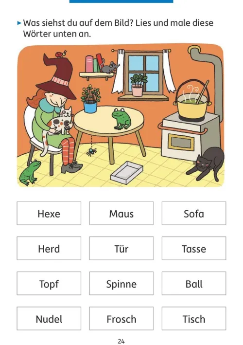 Quer durch die 1. Klasse, Lesen üben - A5-Übungsblock*Hauschka Verlag GmbH Discount