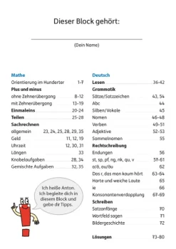 Hauschka Verlag GmbH Quali Trainer·Grundschule|Grundschule·Mathematik-Quer durch die 2. Klasse, Mathe und Deutsch - Übungsblock