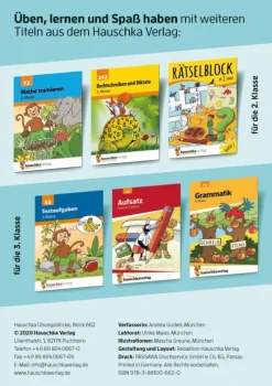 Hauschka Verlag GmbH Quali Trainer·Grundschule|Grundschule·Mathematik-Quer durch die 2. Klasse, Mathe und Deutsch - Übungsblock
