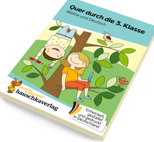 Hauschka Verlag GmbH Grundschule·Mathematik|Grundschule·Deutsch-Quer durch die 3. Klasse, Mathe und Deutsch - Übungsblock