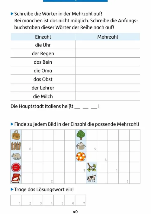 Hauschka Verlag GmbH Grundschule·Mathematik|Grundschule·Deutsch-Quer durch die 3. Klasse, Mathe und Deutsch - Übungsblock