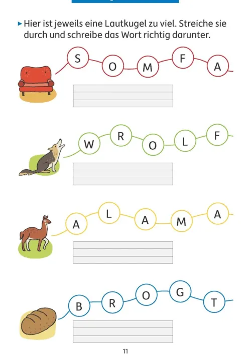 Hauschka Verlag GmbH Grundschule·Deutsch*Quer durch die 1. Klasse, Richtig schreiben - A5-Übungsblock