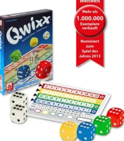 Nürnberger-Spielkarten Familien- & Gesellschaftsspiele-Qwixx