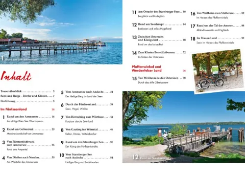 Bruckmann Verlag GmbH Radreisen & Radtouren*Radeln im Fünfseenland