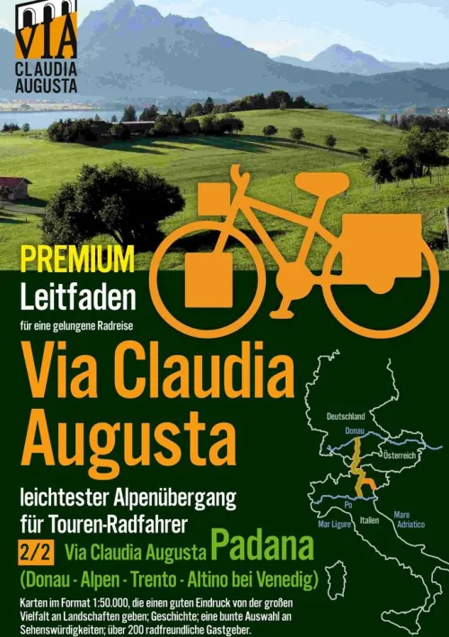 BoD - Books on Demand Radreisen & Radtouren-Rad-Route Via Claudia Augusta 2/2 "Padana" P R E M I U M