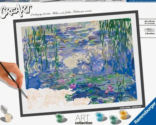 Ravensburger Basteln & Kreatives-- ART Collection: Waterlilies Monet