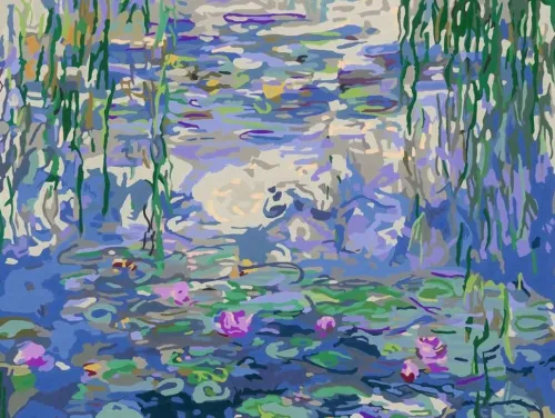 Ravensburger Basteln & Kreatives-- ART Collection: Waterlilies Monet