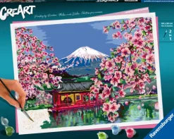 Ravensburger Basteln & Kreatives-- Malen nach Zahlen - Japanische Kirschblüte