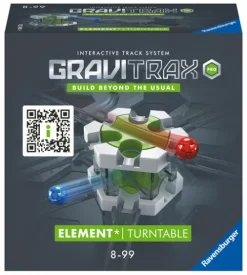 Ravensburger Spieleverlag Modelle & Konstruktion-Ravensburger GraviTrax PRO Element Turntable - Zubehör für das GraviTrax Kugelbahnsystem. Kombinierbar mit allen GraviTrax Produktlinien, Starter-Sets, Extensions & Elements, Konstruktion ab 8 Jahren