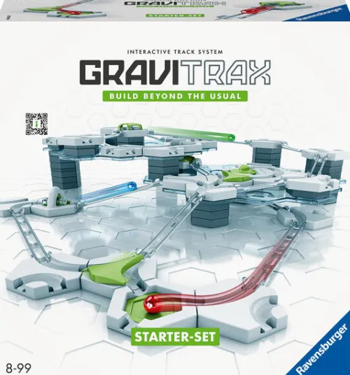 Ravensburger GraviTrax Starter-Set. Interaktives Kugelbahnsystem, Konstruktionsspielzeug für Kinder ab 8 Jahren. Kombinierbar mit allen Produktlinien, Starter-Sets, Extensions und Elements für das GraviTrax Kugelbahnsystem.*Ravensburger Spieleverlag Clearance