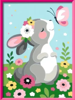 Ravensburger Spieleverlag Basteln & Kreatives*Ravensburger Malen nach Zahlen 20062 - Frühlingsgrüße - Kinder ab 7 Jahren