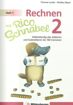 Mildenberger Verlag GmbH Quali Trainer·Grundschule|Grundschule·Mathematik-Rechnen mit Rico Schnabel 2, Heft 1 - Selbstständig das Addieren und Subtrahieren bis 100 trainieren