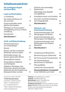 Hauschka Verlag GmbH Mittlere Reife·Deutsch*Rechtschreibtraining ab 5. Klasse und für Erwachsene