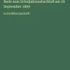 Antigonos Verlag Großdruck*Rede zum Schuljahresabschluß am 29 September 1809