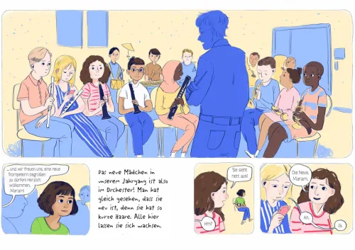 Klett Kinderbuch Graphic Novels-Regenbogentage