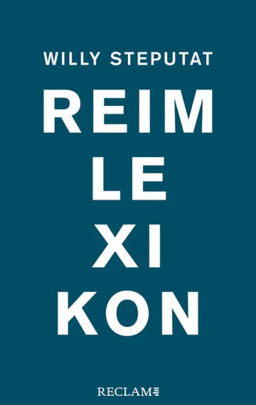 Reclam Philipp Jun. Literaturwissenschaft-Reimlexikon