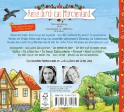 Kinder Magellan GmbH Kinder- & Jugendbücher·Märchen & Sagen-Reise durch das Märchenland - Die wunderbaren Märchen der Brüder Grimm (Audio-CD)