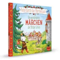 Kinder Magellan GmbH Kinder- & Jugendbücher·Märchen & Sagen-Reise durch das Märchenland - Die wunderbaren Märchen der Brüder Grimm (Audio-CD)