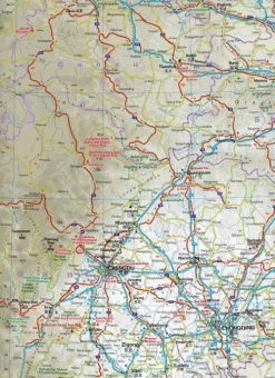 Reise Know-How Rump GmbH Karten & Atlanten-Reise Know-How Landkarte China, West 1 : 2.700.000