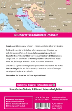 Reise Know-How Rump GmbH Wandern-Reise Know-How Reiseführer Kroatien